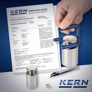Étalonnage DAkkS KERN 962-128-128