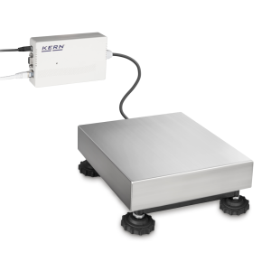 Plateforme industrielle avec transmetteur de pesage numérique KERN KGP 6K-4