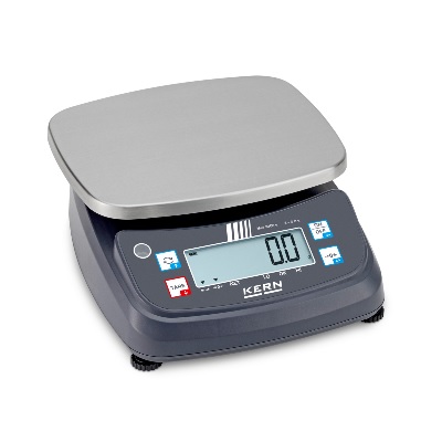 KERN FPE 3K-4 Balance de table compacte, Portée : 3000g, Lecture : 0,2g KERN FPE 3K-4
